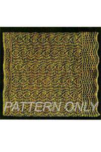 Jade Sapphire Exotic Fibres Pear and Trellis Lace Cylinder Pattern-Patterns-Jade Sapphire Exotic Fibres-Alpaca Direct