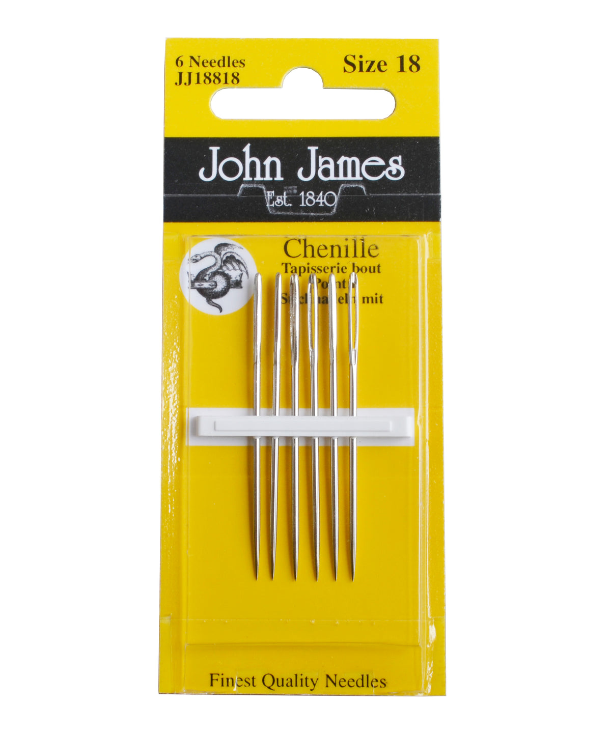 John James Chenille Needles #18-Notions-Alpaca Direct-Alpaca Direct