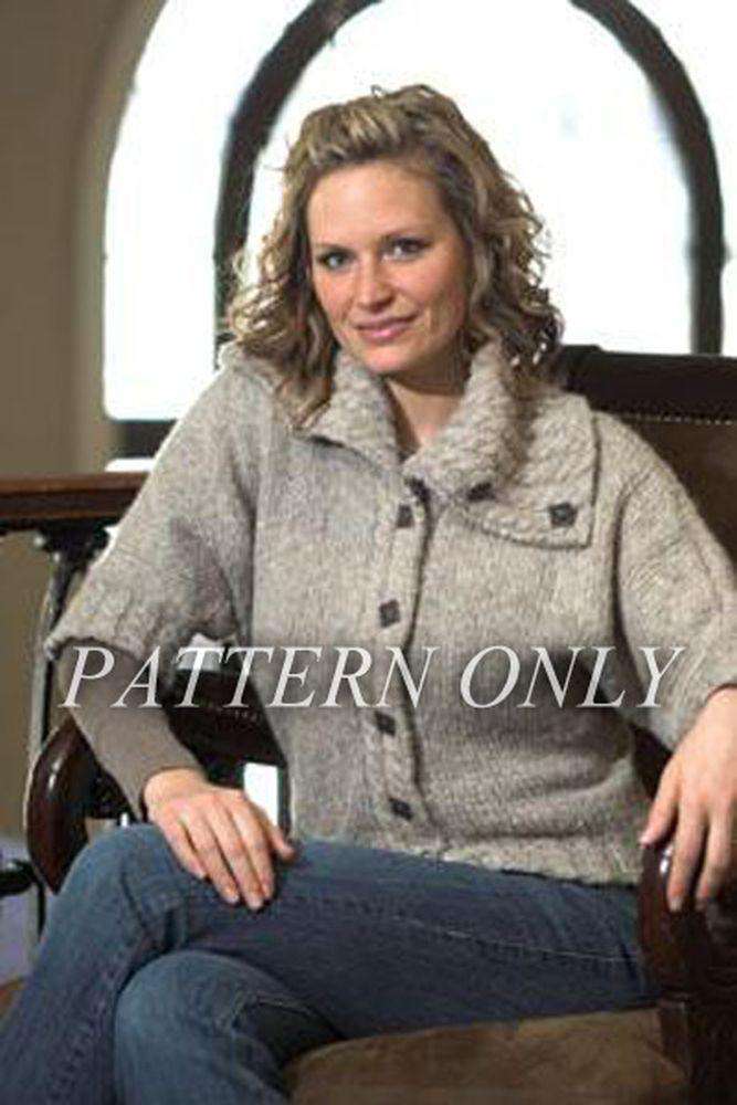 Juli Dolman Jacket *Pattern*-Patterns-Plymouth Yarn-Alpaca Direct