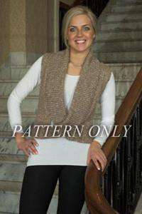 Juli Woman's Cowled Vest Pattern