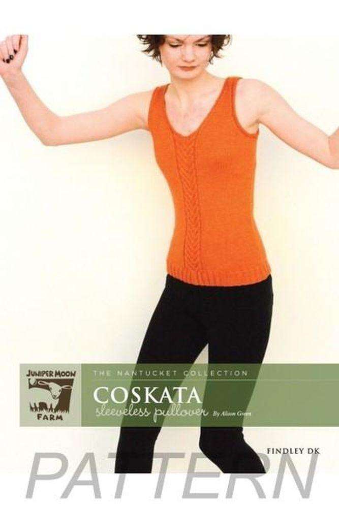 Juniper Moon Farm Findley DK 'Coskata' Sleeveless Pullover PATTERN ONLY-Patterns-Juniper Moon Farm-Alpaca Direct