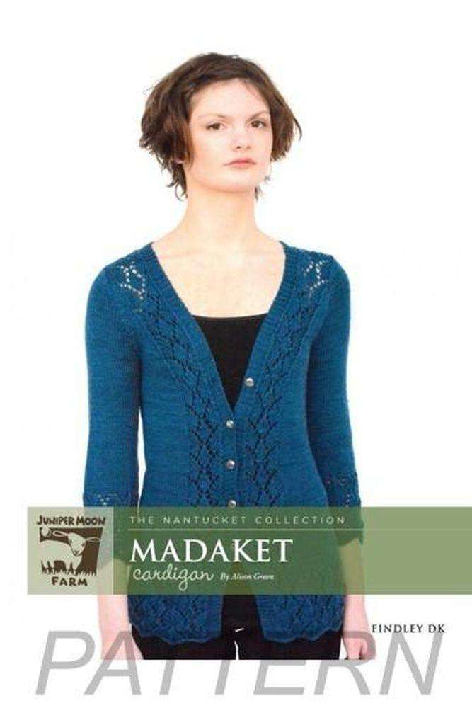 Juniper Moon Farm Findley DK 'Madaket' Cardigan PATTERN ONLY-Patterns-Juniper Moon Farm-Alpaca Direct