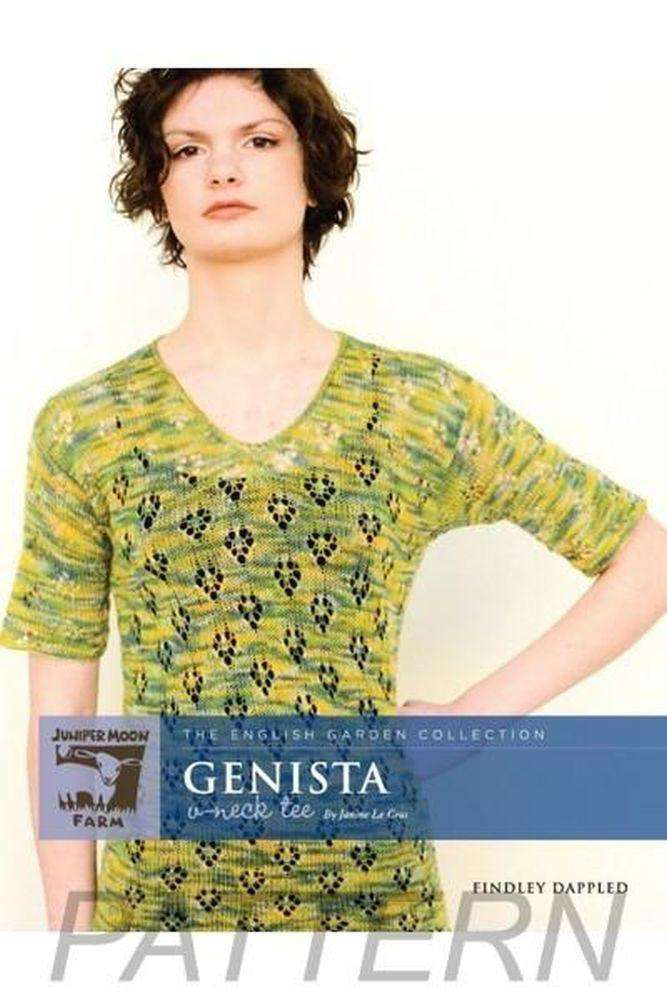 Juniper Moon Farm Findley &#39;Genista&#39; Vneck Tee PATTERN ONLY-Patterns-Juniper Moon Farm-Alpaca Direct