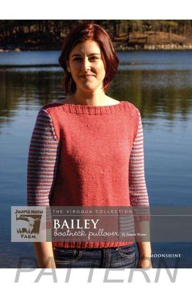 Juniper Moon Farm Moonshine 'Bailey' Boatneck Pullover PATTERN ONLY-Patterns-Juniper Moon Farm-Alpaca Direct