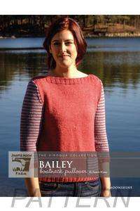 Juniper Moon Farm Moonshine 'Bailey' Boatneck Pullover PATTERN ONLY-Patterns-Juniper Moon Farm-Alpaca Direct