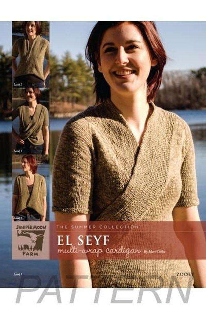 Juniper Moon Farm Zooey 'El Seyf' Multiwrap Cardigan PATTERN ONLY-Patterns-Juniper Moon Farm-Alpaca Direct