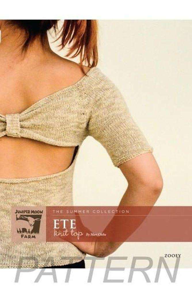 Juniper Moon Farm Zooey 'Ete' Knit Top PATTERN ONLY-Patterns-Juniper Moon Farm-Alpaca Direct