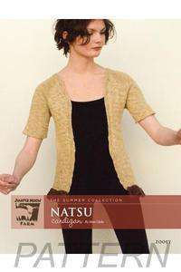 Juniper Moon Farm Zooey 'Natsu' Cardigan PATTERN ONLY-Patterns-Juniper Moon Farm-Alpaca Direct