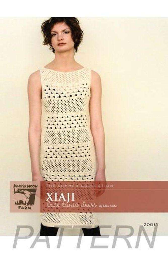 Juniper Moon Farm Zooey 'Xiaji' Lace Tunic Dress PATTERN ONLY-Patterns-Juniper Moon Farm-Alpaca Direct