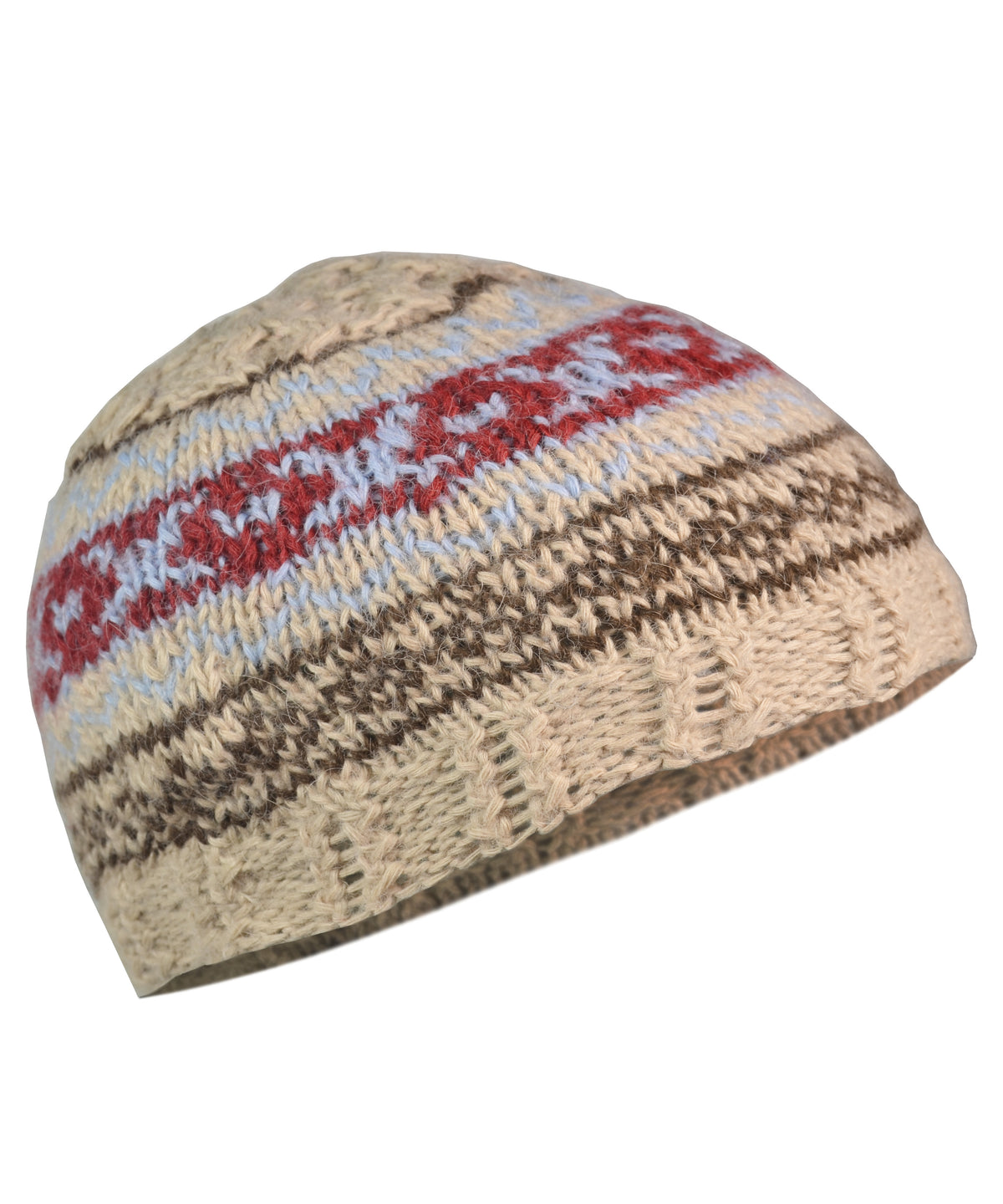 Kids Alpaca Andean Cable Hat-Apparel-Alpaca Direct-Alpaca Direct