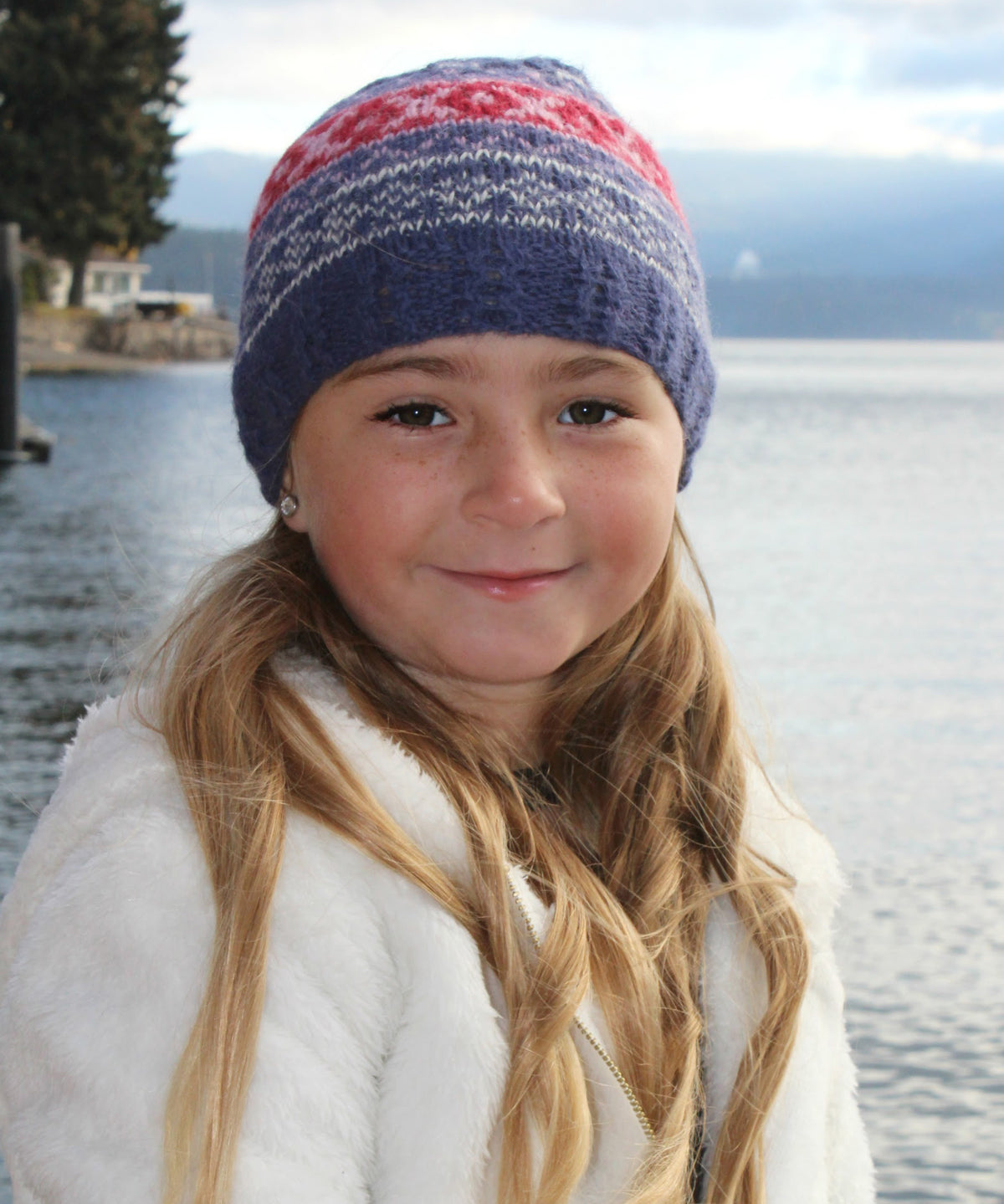 Kids Alpaca Andean Cable Hat-Apparel-Alpaca Direct-Graphite-Alpaca Direct