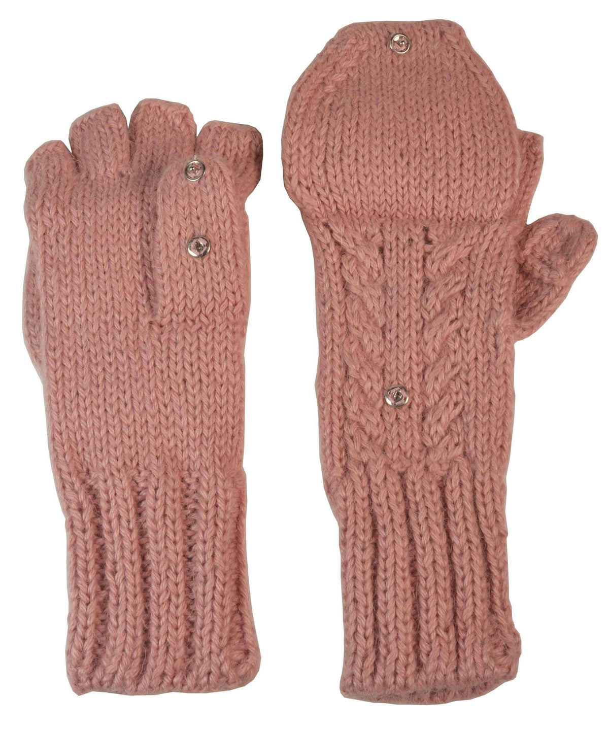 Kids Alpaca Glittens-Apparel-Alpaca Direct-Palo Rosa-Alpaca Direct