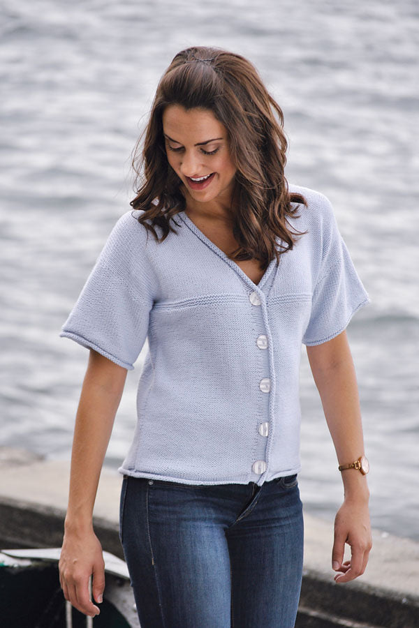 Kimono Cardigan by Linda Daniels-Patterns-Skacel-Alpaca Direct