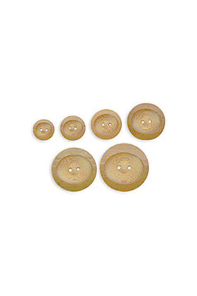 Kinki Amibari Bamboo Buttons - Natural-Notions-Kinki Amibari-27mm-Alpaca Direct