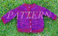 Kira K Designs Chromatic Cardigan Pattern - Children&#39;s Pattern-Patterns-Kira K Designs-Alpaca Direct
