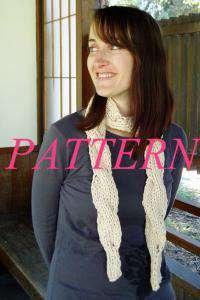 Kira K Designs Twist Scarf Pattern-Patterns-Kira K Designs-Alpaca Direct