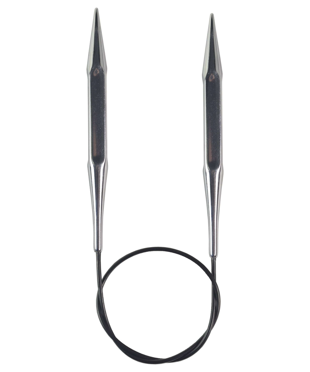 16 Inch Knitter's Pride Nova Cubics Platina Circular Needle-Needles-Knitter's Pride-US 10, 6.0 mm-Alpaca Direct