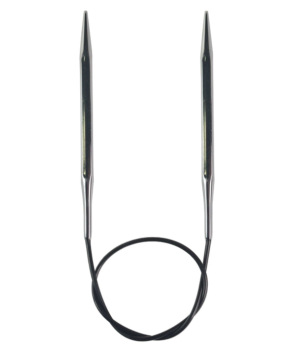 16 Inch Knitter's Pride Nova Cubics Platina Circular Needle-Needles-Knitter's Pride-US 06, 4.0 mm-Alpaca Direct