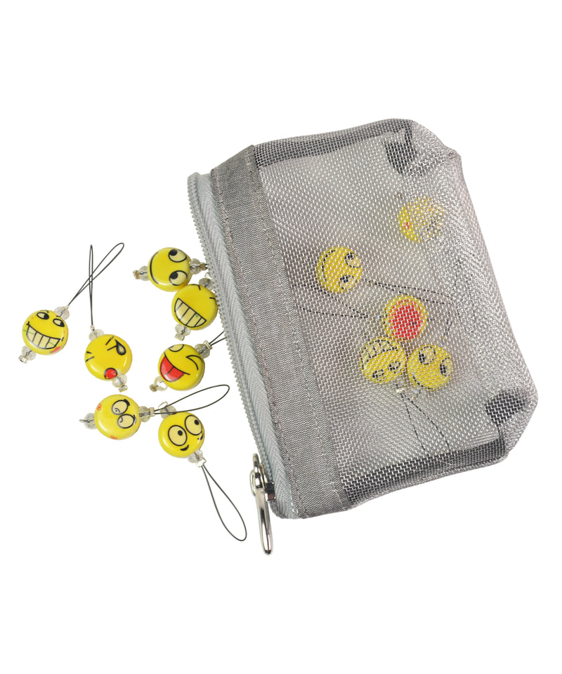 Knitter's Pride Zooni Stitch Markers Smileys