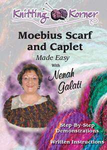 Knitting Korner DVD: Moebius Scarf and Caplet-dvd-Alpaca Direct-Alpaca Direct