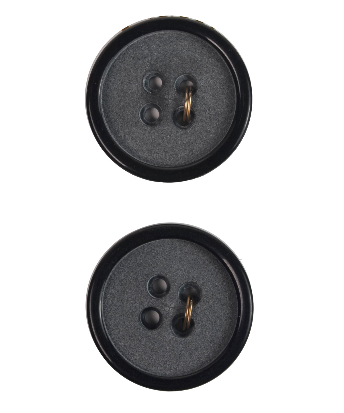 La Mode Black 7/8&quot; (22MM) Buttons-Notions-Alpaca Direct-Alpaca Direct