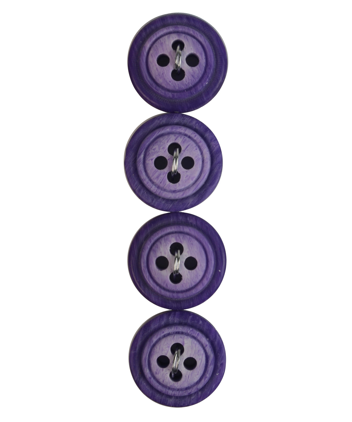 La Mode Purple 5/8 in (16MM) Buttons-Notions-Alpaca Direct-Alpaca Direct