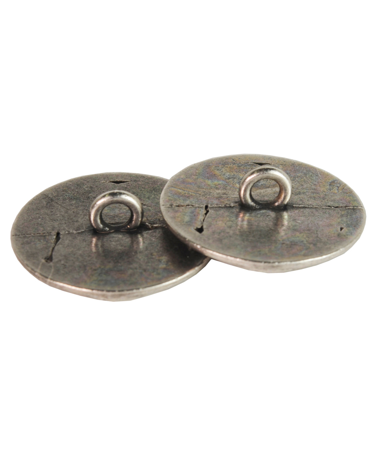 La Mode Silver Celtic Knot 7/8&quot; (22MM) Buttons 2 piece, shank, #24815-Notions-Alpaca Direct-Alpaca Direct