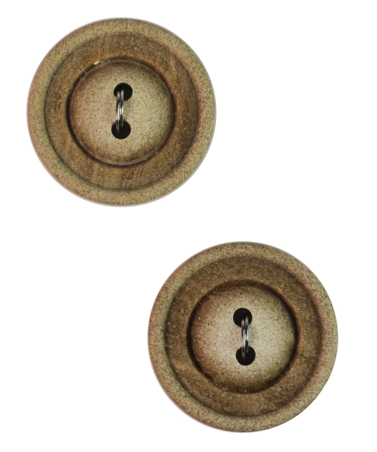 La Petite Tan 7/8 in (22MM) Buttons 2 piece, 2 hole # 233-Notions-Alpaca Direct-Alpaca Direct