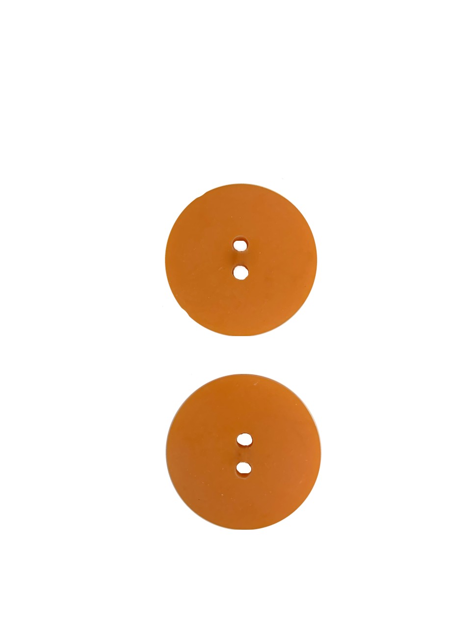La Mode Orange 7/8" (22MM) buttons, 2 piece, 2 hole Spectrum Warm #28978A-Notions-Alpaca Direct-Alpaca Direct