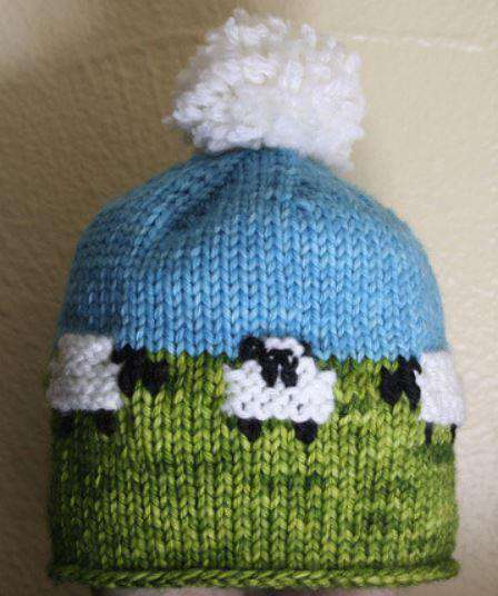 Little Sheep Free Hat Pattern-Patterns-Alpaca Direct-Alpaca Direct Main image