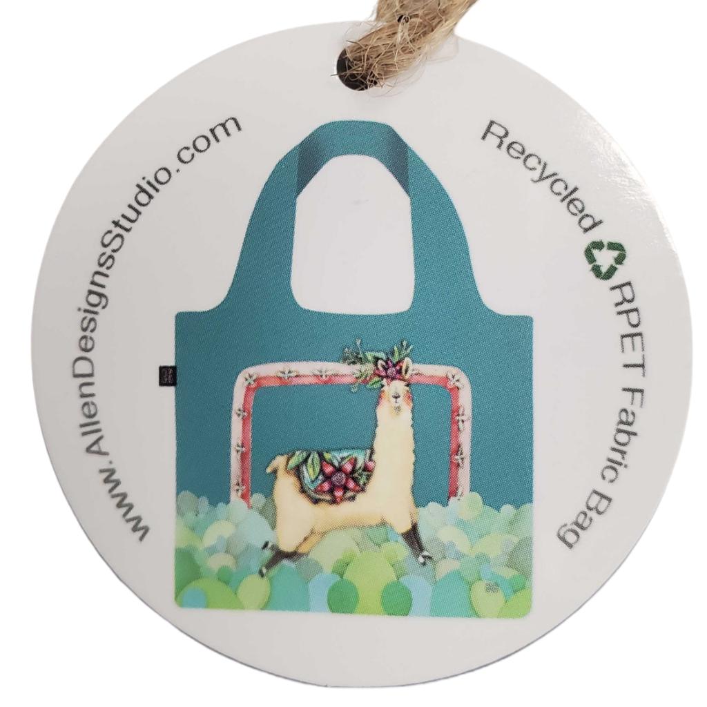 Llama Love Foldable Bag Secondary image