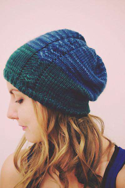 Mairead Slouchy Hat Pattern-Patterns-Malabrigo Yarn-Alpaca Direct
