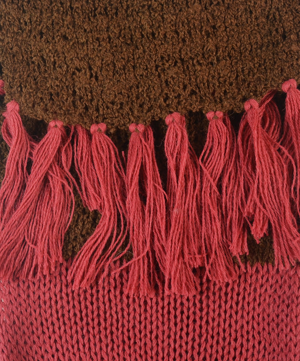 Miranda Striped Baby Alpaca Scarf-Scarves-Alpaca Direct-Alpaca Direct
