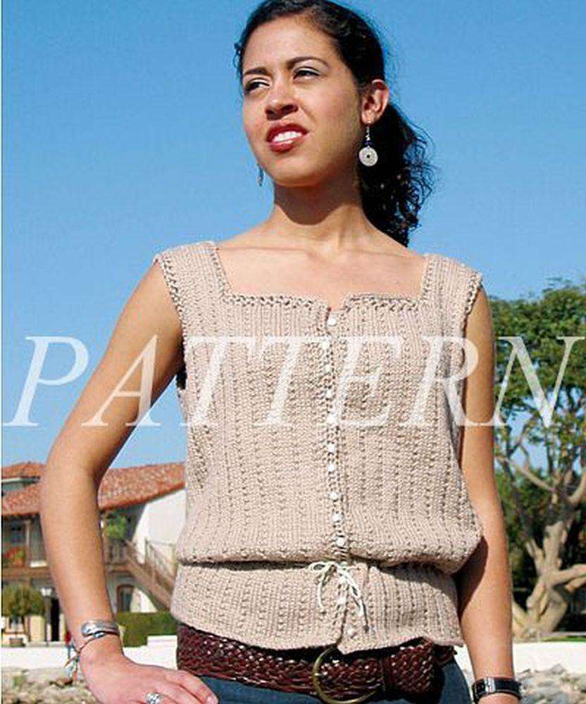 Misti Alpaca Camila Camisole Pattern - Cotton &amp; Silk-Patterns-Misti Alpaca-Alpaca Direct