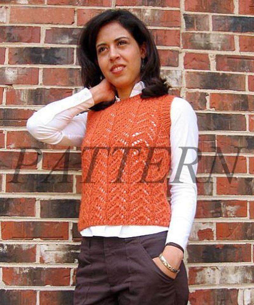 Misti Alpaca Lily Vest Pattern - Worsted-Patterns-Misti Alpaca-Alpaca Direct