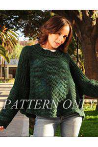 Misti Alpaca M&amp;M Panel Sweater Pattern-Patterns-Misti Alpaca-Alpaca Direct