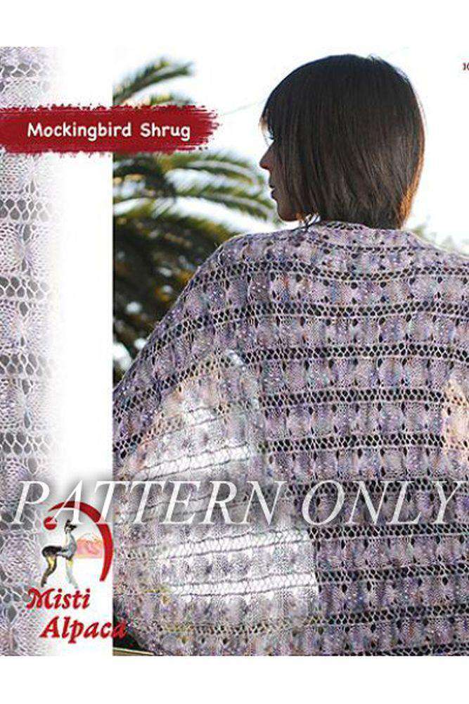 Misti Alpaca Mockingbird Shrug Pattern Only-Patterns-Misti Alpaca-Alpaca Direct