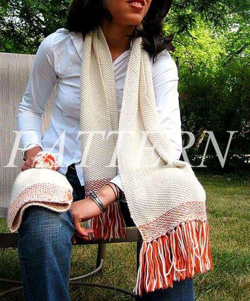 Misti Alpaca Paulina Seed Stitch Keyhole Scarf &amp; Hat - Worsted-Patterns-Misti Alpaca-Alpaca Direct