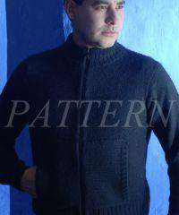 Misti Alpaca Unisex Classic Zip Jacket Pattern - Worsted-Patterns-Misti Alpaca-Alpaca Direct
