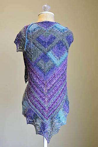 Mitered Square Shawl by Universal yarn Design Team-Patterns-Universal Yarns-Alpaca Direct Main image