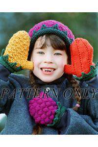 Mitten Mania - Fruit Theme Mittens *Pattern*-Patterns-Fiber Trends-Alpaca Direct
