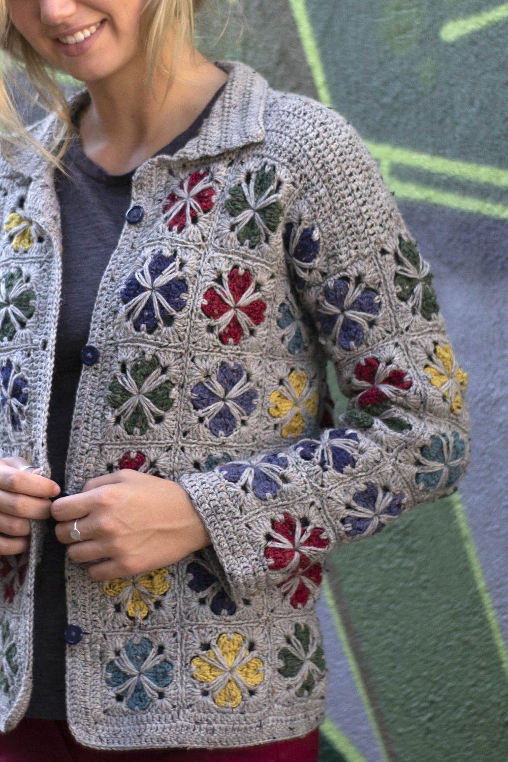 Mod Tiles Cardi by Universal Yarns Design Team-Patterns-Universal Yarns-Alpaca Direct