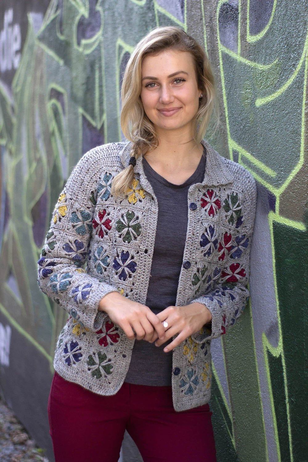Mod Tiles Cardi by Universal Yarns Design Team-Patterns-Universal Yarns-Alpaca Direct