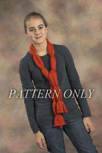 Mulberry Merino Seersucker Scarf *Pattern*-Patterns-Plymouth Yarn-Alpaca Direct