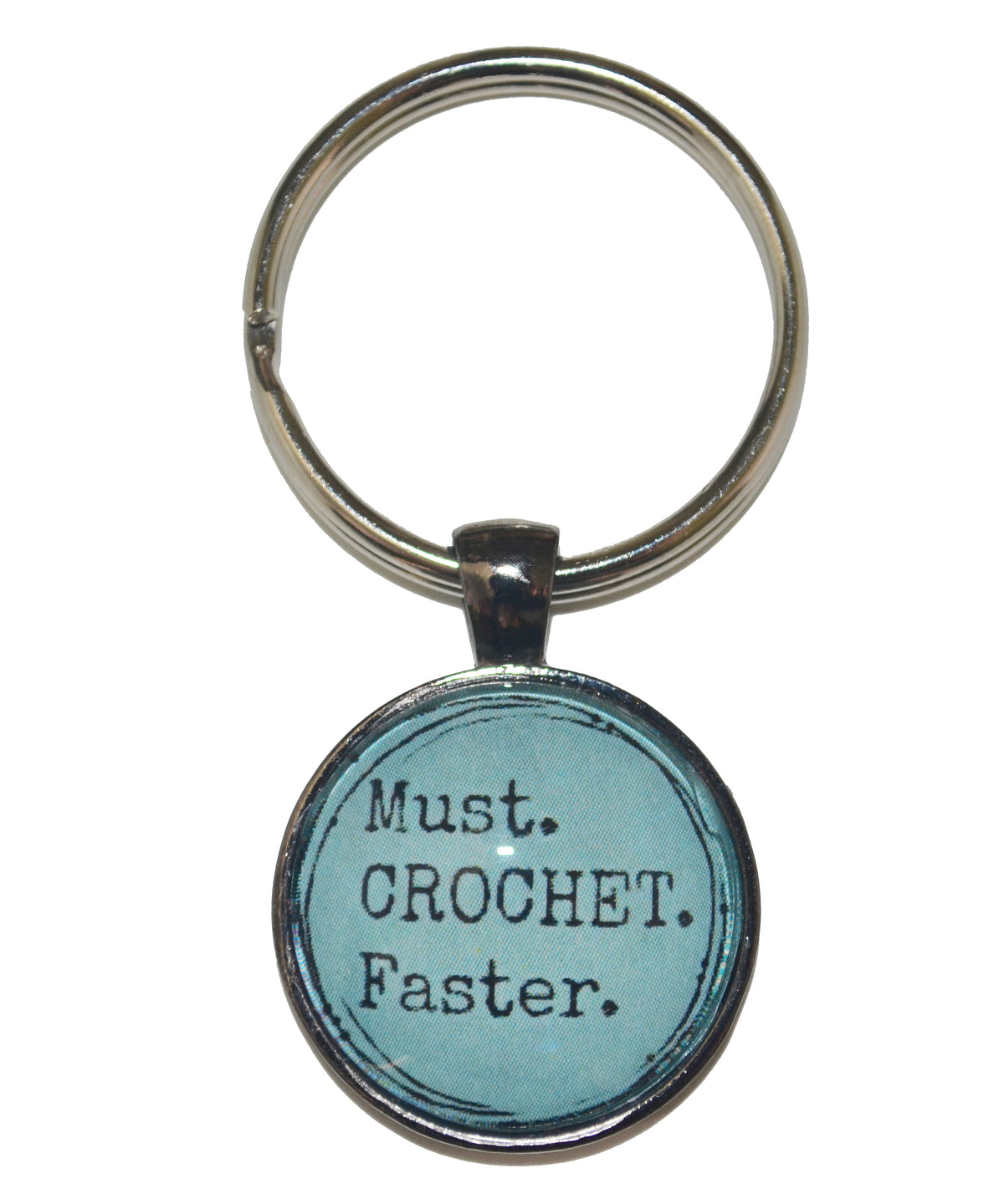 Must Crochet Faster Keychain-Notions-Alpaca Direct-Teal-Alpaca Direct