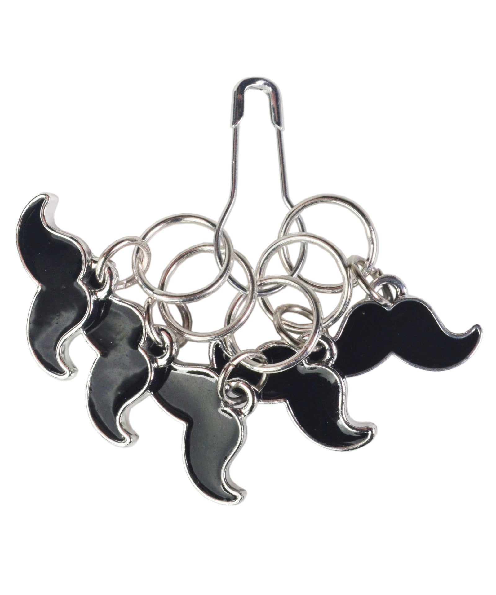 Mustache Stitch Markers