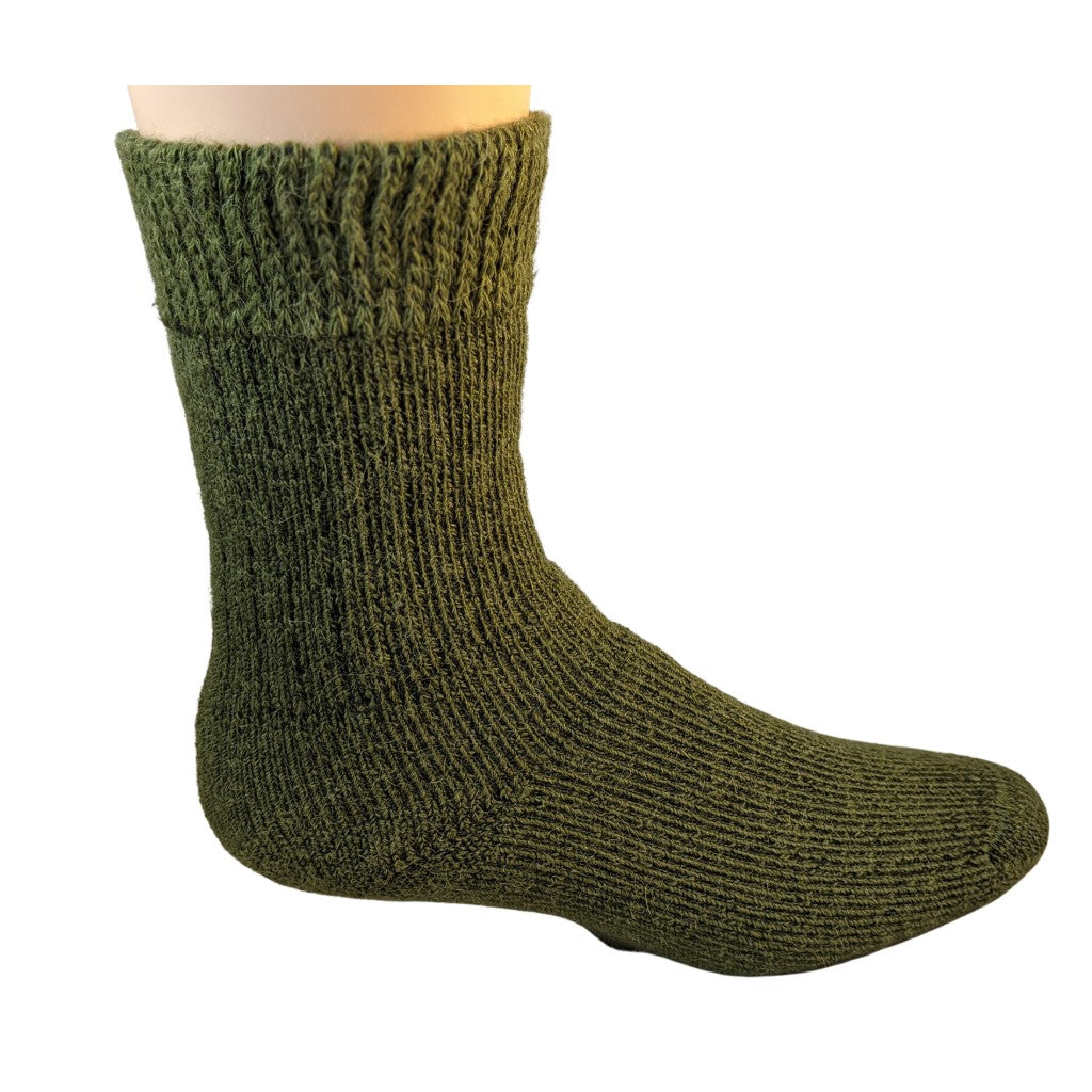 Alpaca Direct Extreme Winter Boot Socks-Socks-Alpaca Direct-Small-Green-Alpaca Direct