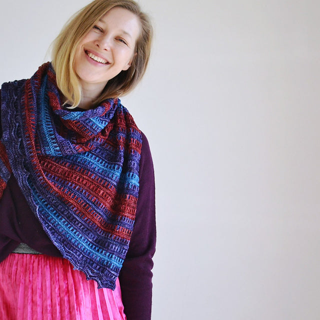 Bruce Shawl by Lena Fedotova-Patterns-Lena Fedotova-Alpaca Direct