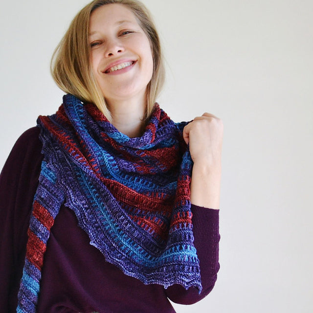 Bruce Shawl by Lena Fedotova-Patterns-Lena Fedotova-Alpaca Direct