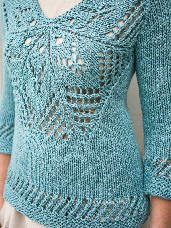 Schwaan Sweater by Nora Gaughan-Patterns-Berroco-Alpaca Direct